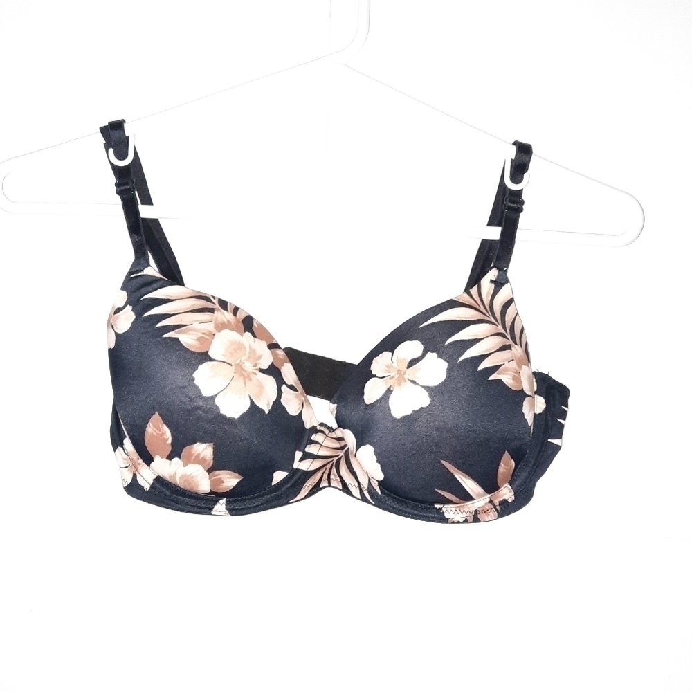 🌟 Victoria's Secret PINK floral bra size 34C